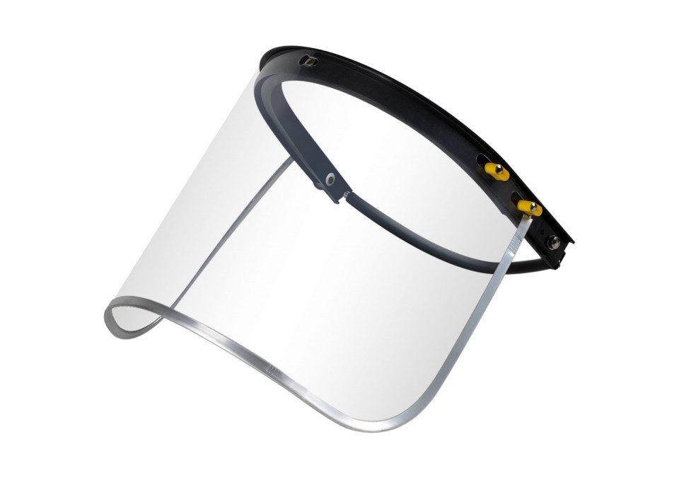 ATM 1 mm Polycarbonate Medium Face Shield Visors SF04 Clear_1