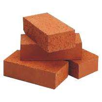 Red and Black Soil Rectangular Red Bricks_0