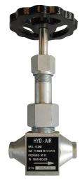 HYD AIR 8 - 50 mm Manual CI Globe Valves Screwed Class 300_0
