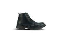 TEKTRON 1035 Buffalo Leather Steel Toe 100 J Safety Shoes Black_0