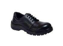 TEKTRON STAR SD Real Leather Steel Toe Safety Shoes Black_0