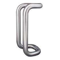 Dorma Stainless Steel Rectangular Door Handles Chrome_0