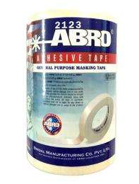 ABRO Cello Tape Masking White 1 inch 0.15 mm_0