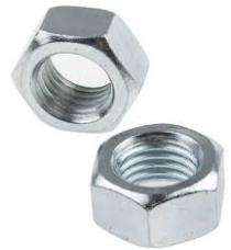 M3 - M16 Hexagon Head Nuts Mild Steel 8.8 Zinc Plated_0