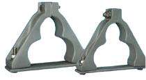 Aluminium Alloy Trefoil 36 - 130 mm Cable Cleats_0