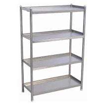 Dhaval Enterprises Stainless Steel Angle Frame Industrial Racks 12 ft 1200 x 600 mm_0