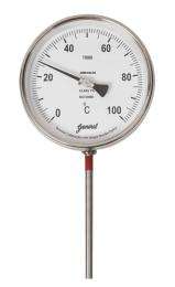 GIC Analog Bimetallic Thermometer -50 to 600 deg C_0
