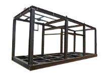 Mild Steel Piping Structural Skids 8 x 7 x 5 mtr Paint Coated_0