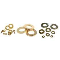 M3 - M8 Plain Washers Brass Polished IS 2016_0