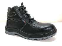 High Light HL-1004DD Leather Steel Toe Safety Shoes Black_0