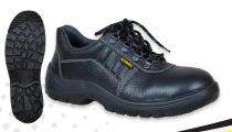Safego SG-1002 Grain, Split Barton Steel Toe Safety Shoes Black_0