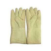 Abrasion Resistant Leather, Kevlar Safety Gloves 4 inch_0