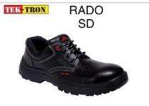 TEKTRON RADO Real Leather Steel Toe Safety Shoes Black_0