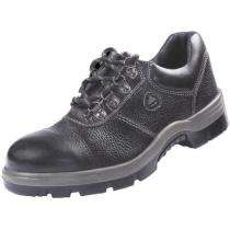 Bata Suede Leather Steel Toe Safety Shoes Black_0