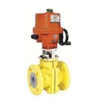 0.5 - 8 inch Motorized Ball Valves Flanged Multiport_0