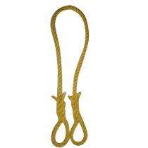 Dindayal Polypropylene Braided 20 - 30 mm Ropes Yellow_0