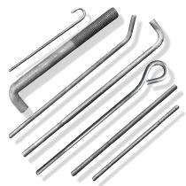 Mild Steel Foundation Bolts Multiple Shape 6 mm_0