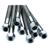 6 mm 2 Steel Braided Hose 210 bar 14 mm_0