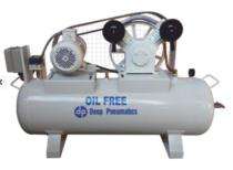 Deep Pneumatics 1 hp Reciprocating Compressor DP ZW 75 0.07 CFM_0