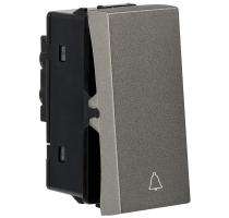 Crabtree 10 A 1 Way Bell Push Grey 10 A Electrical Switches_0