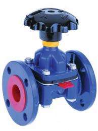 Manual Diaphragm Valves DN 150 mm Cast Iron_0