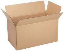 Brown, Red, White Corrugated Boxes_0