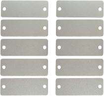 SS Metal Rectangular 0.8 mm Name Plates_0