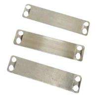 Stainless Steel Half Round 0.8 mm Name Plates_0