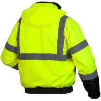 Polyester Safety Jackets Standard With Sleeves Yellow_0