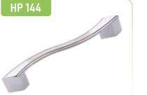 Hippo Zinc Curved Door Handles Satin HP144_0