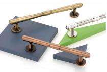 Doorito Stainless Steel Round Door Handles Polished Flute_0