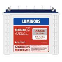 LUMINOUS RC 25000 VRLA 12 V 200 Ah Lead Acid Batteries_0