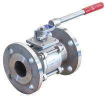 Uni-Tech 100 mm Lever SS 304L Ball Valves Flanged UTBV3F110005_0