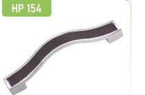 Hippo Zinc Curved Door Handles Antique HP154_0
