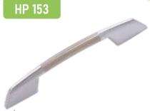 Hippo Zinc Curved Door Handles Chrome HP153_0