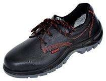 Karam FS01 Grain Leather Steel Toe Safety Shoes Black_0