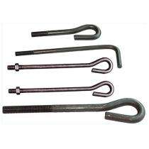 M5 - M50 Mild Steel Foundation Bolts L Shape 6 mm_0