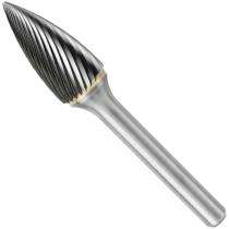 Shiballoy 3 & 6 mm Tree - Pointed Rotary Burrs CP 3 - 16 mm_0