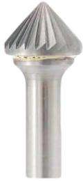 Shiballoy 6 mm Cone 60 deg Rotary Burrs G 12 & 16 mm_0