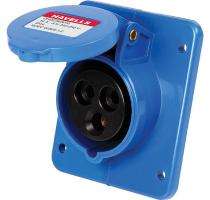 Havells 3 pin 220 - 250 V 16 Amps IP 44 Industrial Socket_0