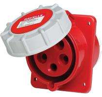 Havells 5 pin 220 - 250 V 16 Amps IP 44 Industrial Socket_0