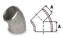 Stainless Steel Buttweld 45 Degree Elbows 0.5 - 36 inch NB_0