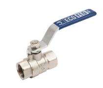 ECOFLO 1.25 inch Manual Forged Brass Ball Valves Female Threaded_0