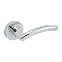 YALE Stainless Steel Curved Door Handles Chrome YTL 070_0