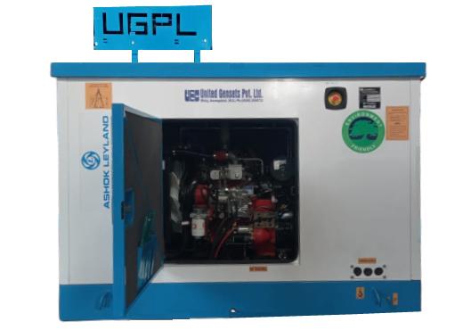 ASHOK LEYLAND Water Cooled 10 kVA 55 L Diesel Generators_1