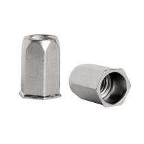 SIS M4 Full Hex open end Reduced collar Nut Insert Steel_0