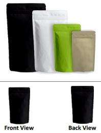 Yug Industries Both Side Matt Plastic Stand Up Zipper 50 - 1000 gm Laminated Pouch_0