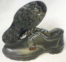 Defender DSS LEMON Leather Type 2 Collar Toe Safety Shoes Black_0