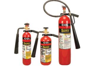 SAFEX 2 kg CO2 (Black) Fire Extinguishers_0