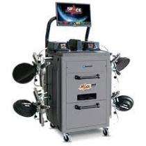 Space Wheel Alignment Machine 3D Passenger Car_0